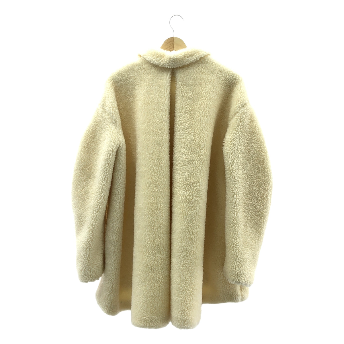 A.W.A.K.E MODE / アウェイク モード | ボア オーバーサイズ コート | XS | アイボリー | レディース