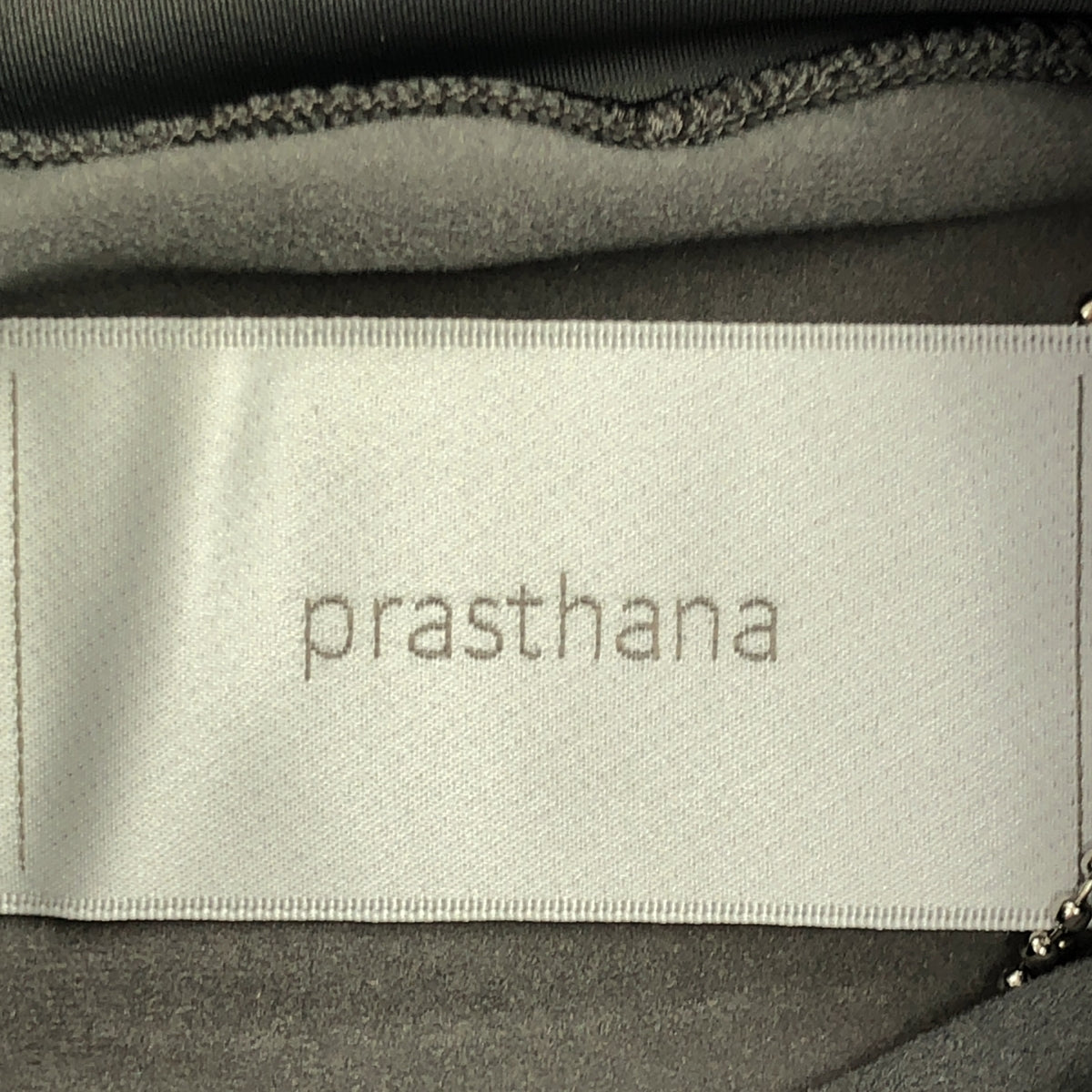 [New] prasthana / Prasthana | Cross neck P/O | M | Gray | Men's