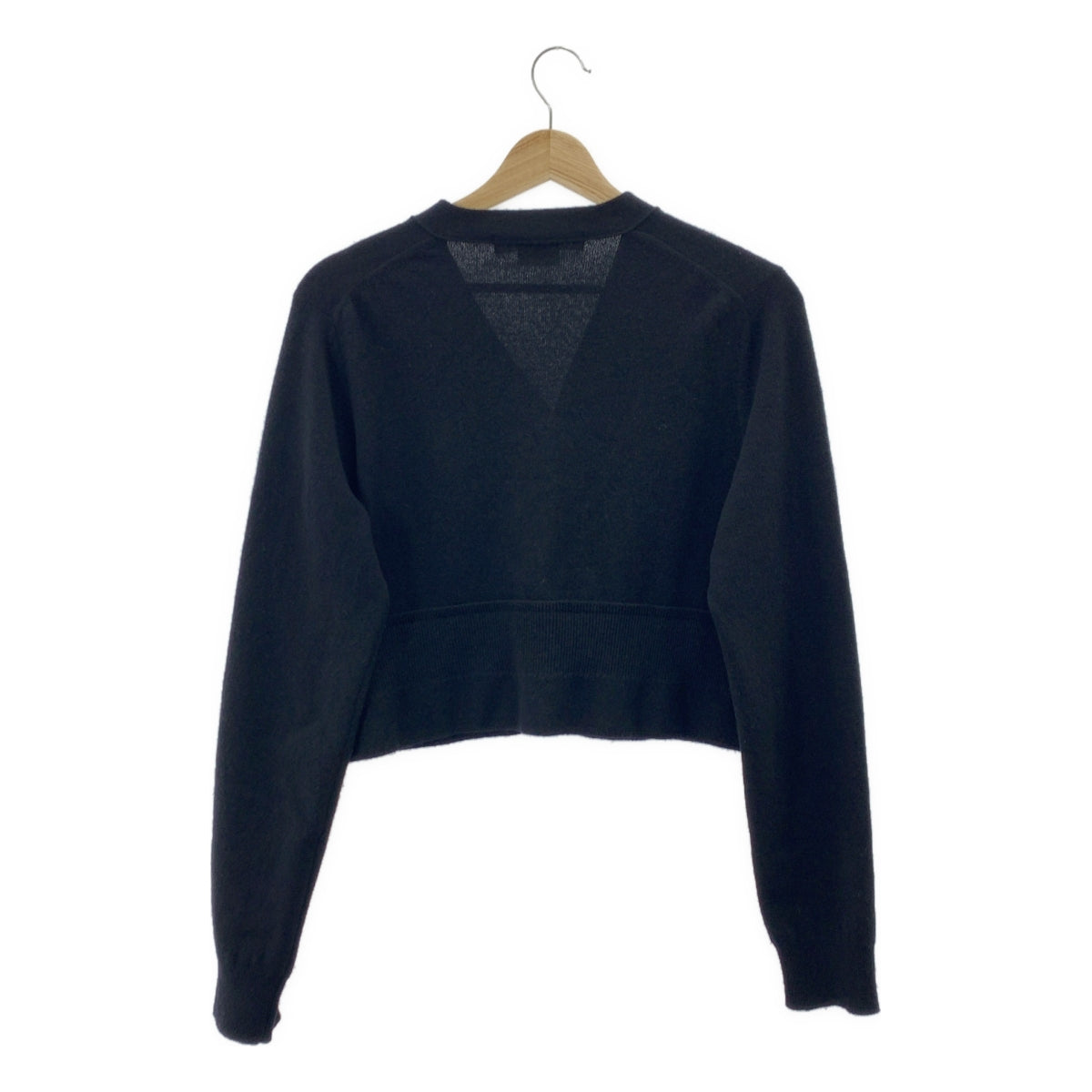 COMME des GARCONS COMME des GARCONS / 콤콤 | 2020AW | 울 크롭드 V넥 가디건 | L |