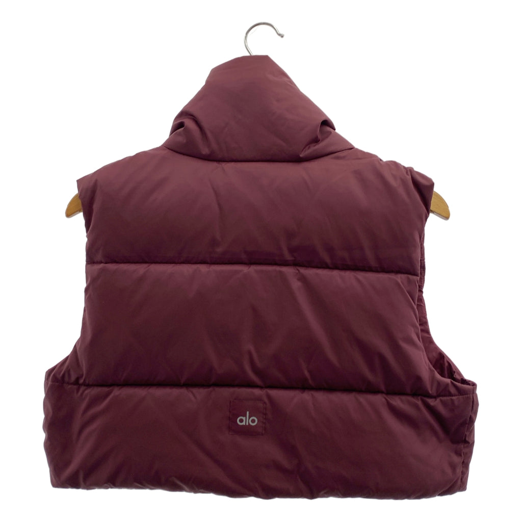 alo / アロー | Cropped Gold Rush Puffer Vest クロップド パファーベスト | XS | レディース