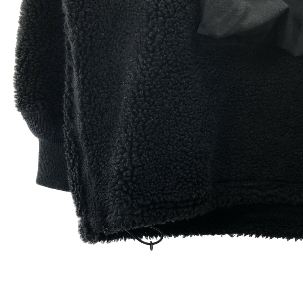 COMME des GARCONS HOMME / コムデギャルソンオム | 2022AW | ボア フリース ロゴ アノラックパーカー | M | メンズ