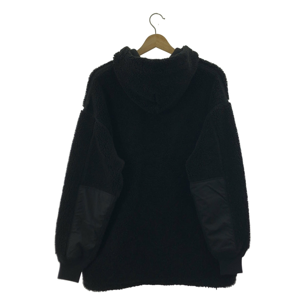 COMME des GARCONS HOMME / コムデギャルソンオム | 2022AW | ボア フリース ロゴ アノラックパーカー | M | メンズ