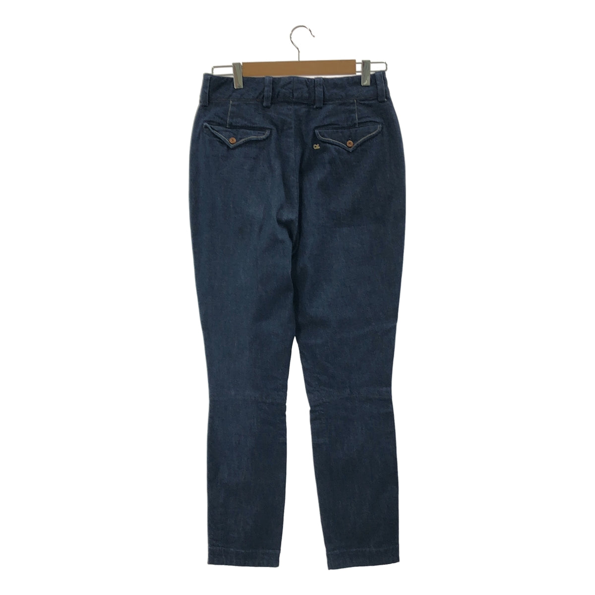 45r / フォーティファイブアール | 麦比古ストレッチ馬比女 / 裾ボタン デニム パンツ | 3 | レディース