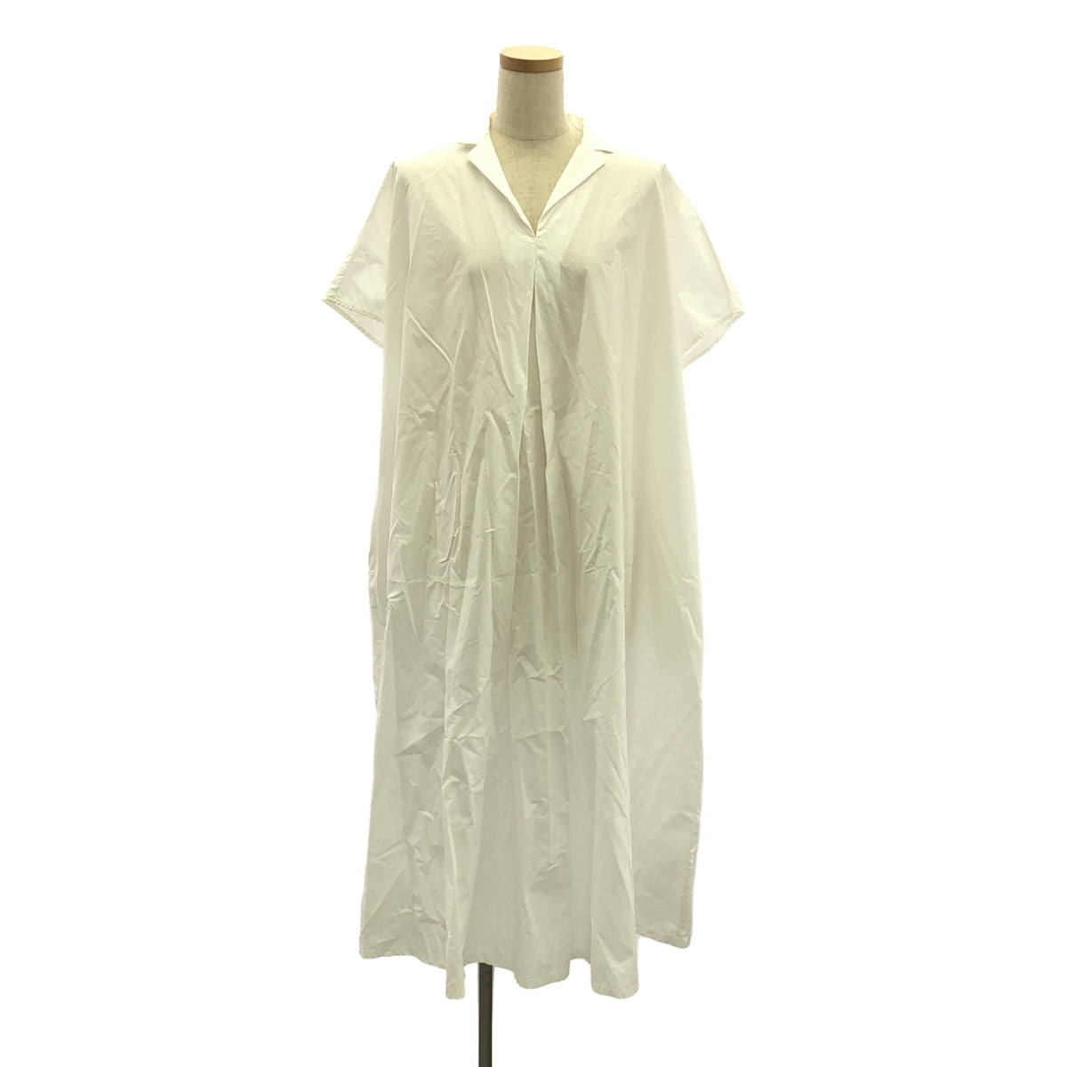 mizuiroind / Mizuiroind | Cotton Tuck Volume Dress | F | Women's