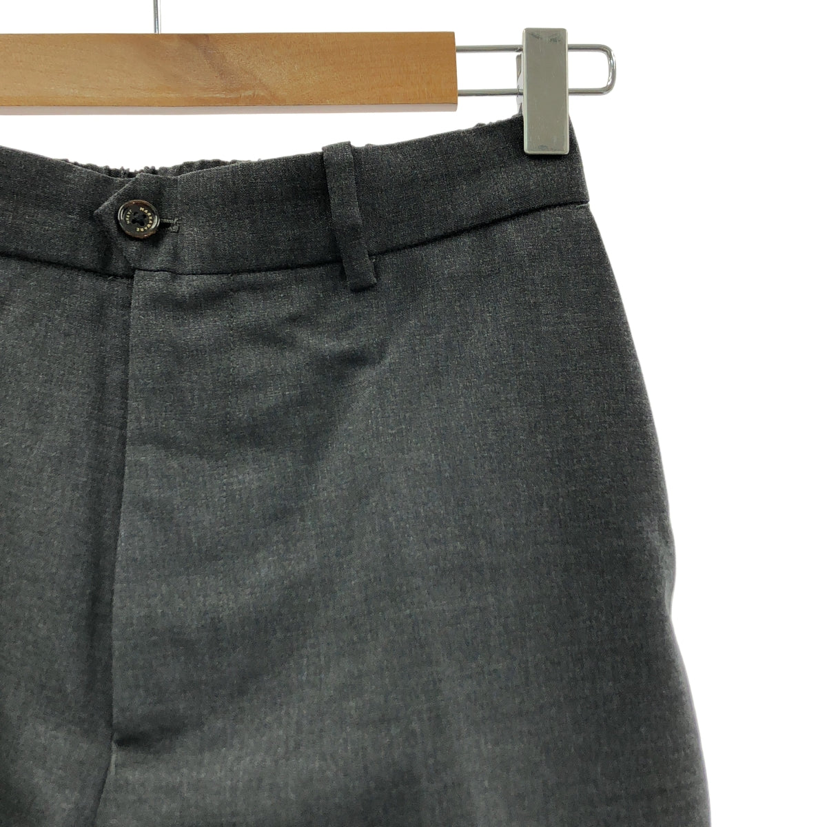 MARKAWARE / 마카웨어 | FLAT FRONT TROUSERS ORGANIC WOOL TROPICAL / 테이퍼드 슬랙스 팬츠 | 1 | 맨즈