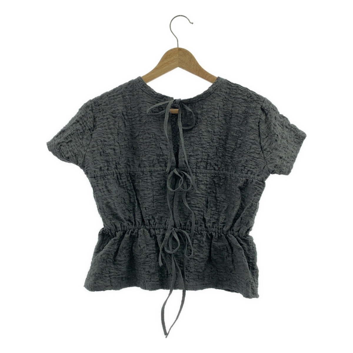 Little $uzie / 리틀수지 | 와셔 리본 블라우스 탑스 | ONE |