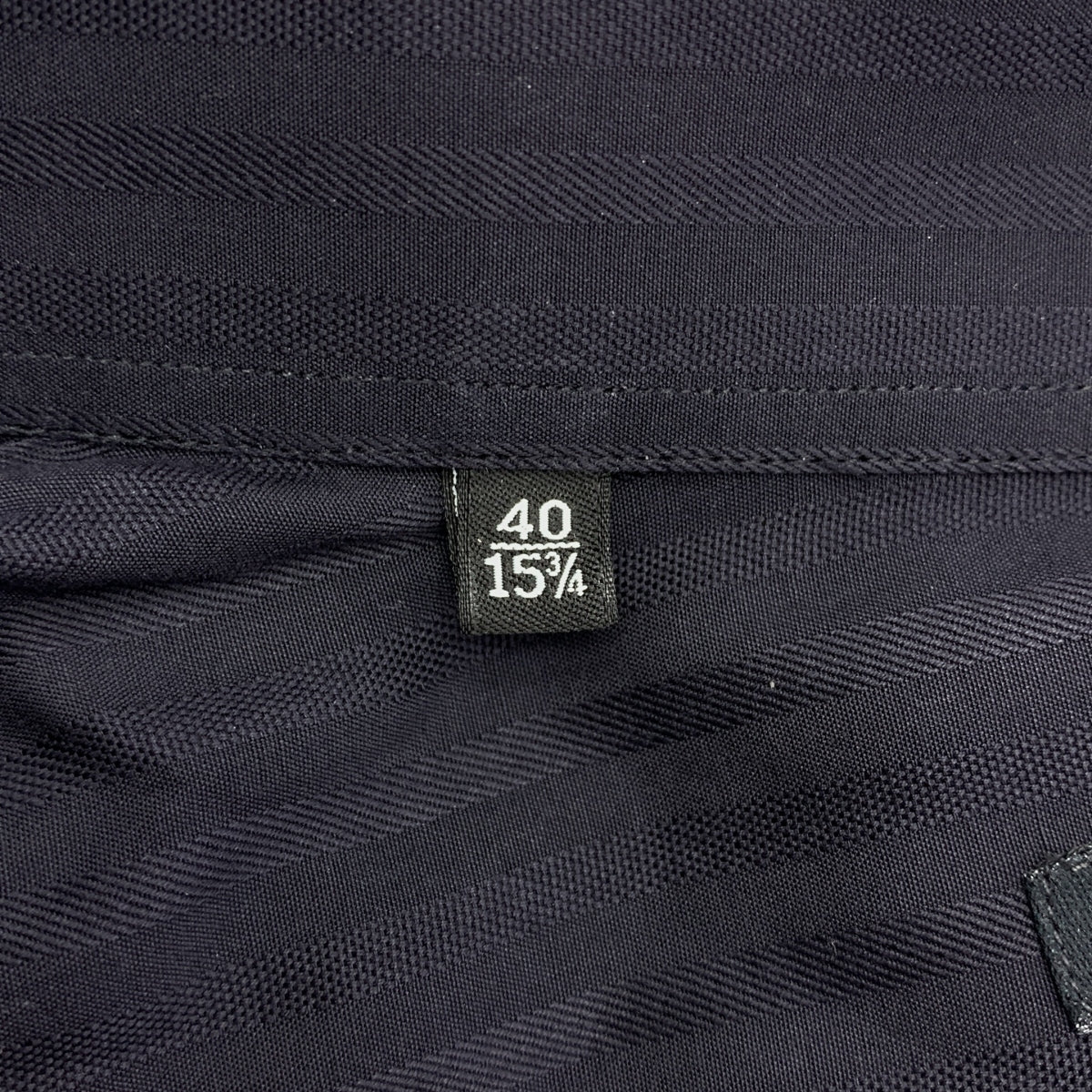 GUCCI | 條紋標誌連結大領正裝襯衫 | 尺寸 40 | 男款
