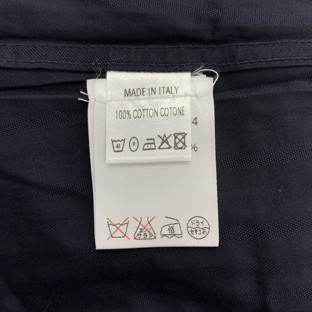 GUCCI | 條紋標誌連結大領正裝襯衫 | 尺寸 40 | 男款