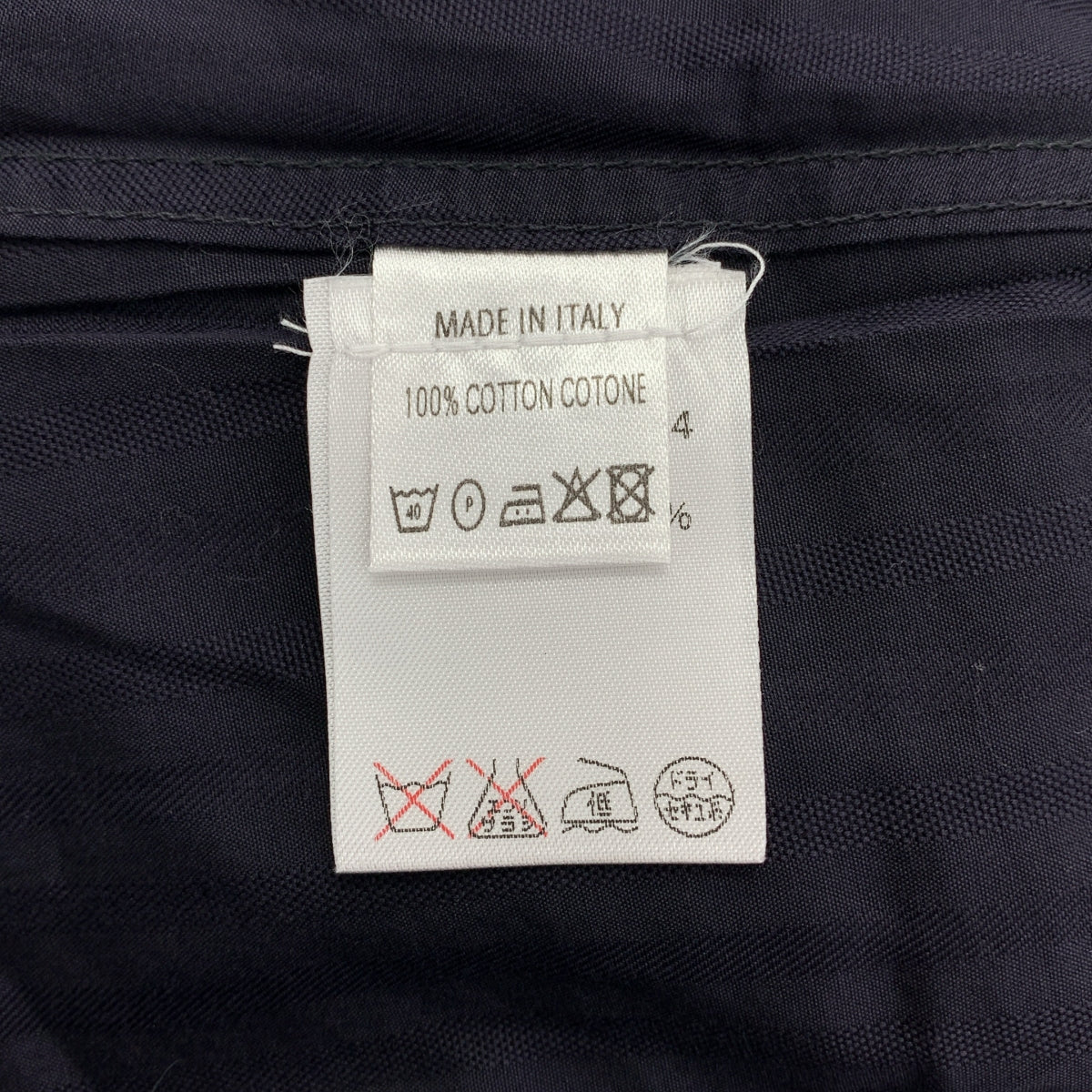GUCCI | 條紋標誌連結大領正裝襯衫 | 尺寸 40 | 男款