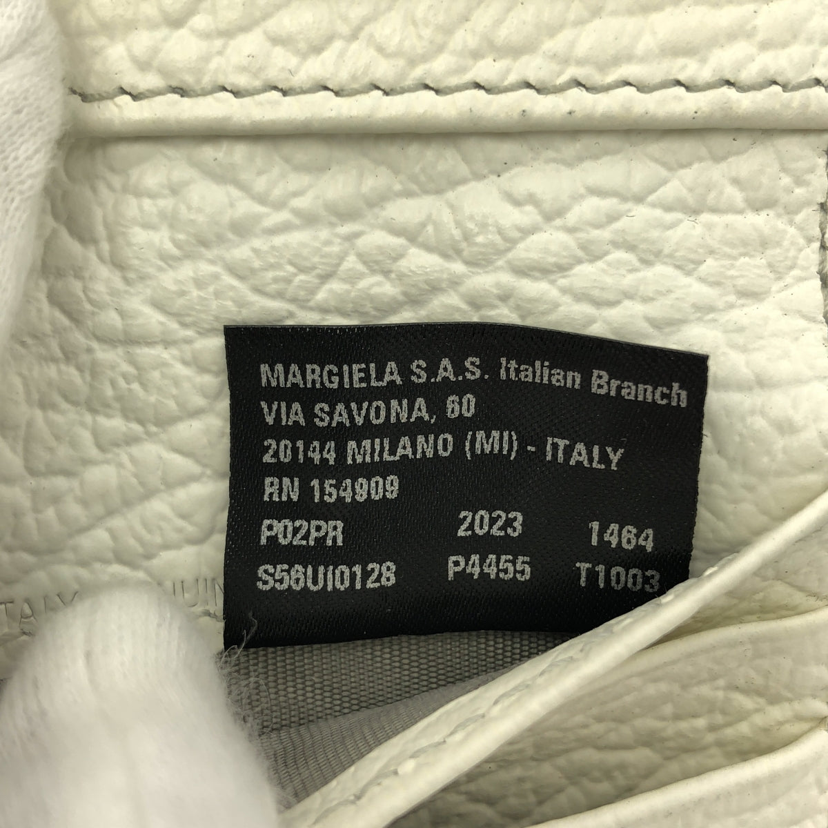 Maison Margiela / メゾンマルジェラ | 2023 | レザー 4ステッチ キーリング カードケース / ユニセックス | UNI | その他
