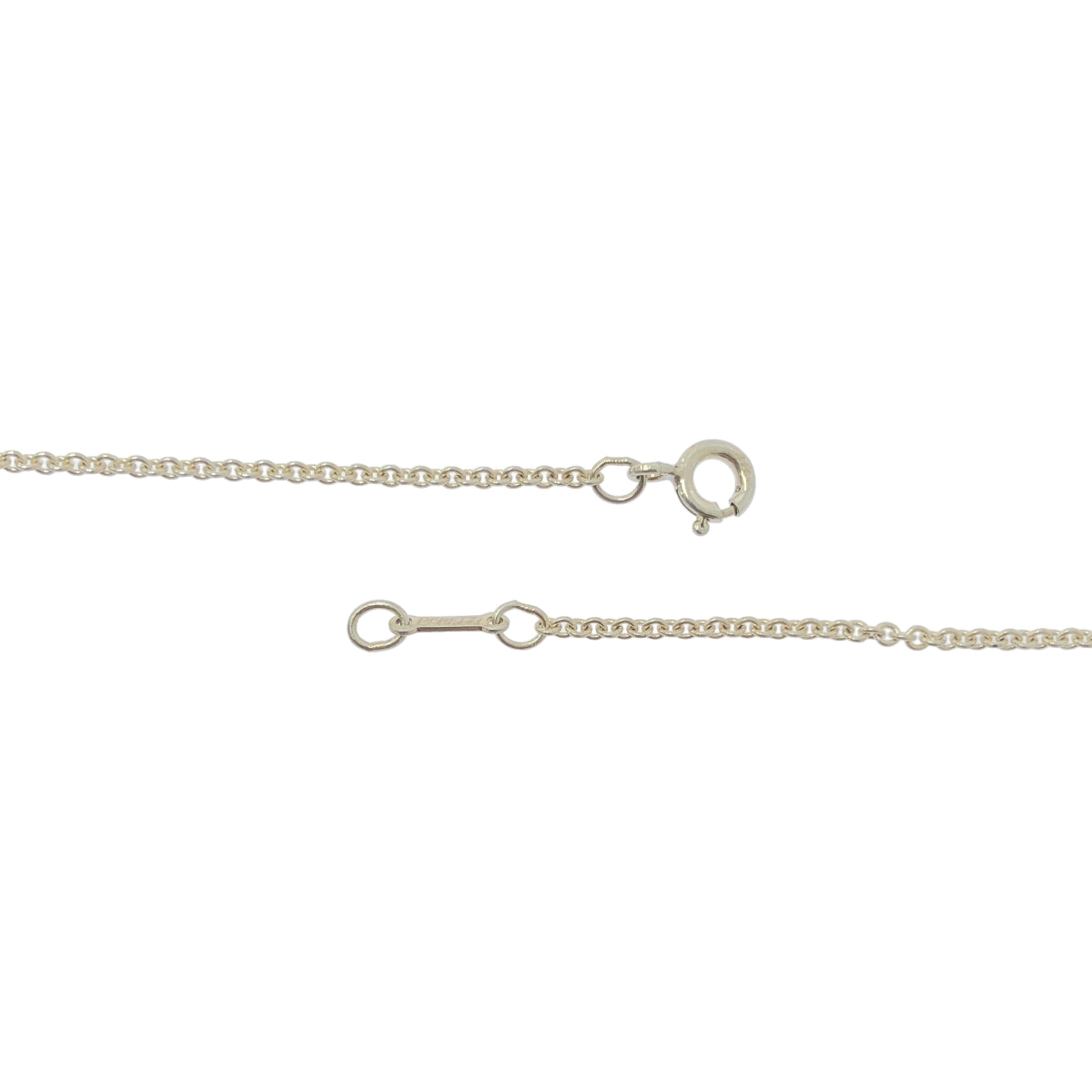 Tiffany &amp; Co / 티파니 | Elsa Peretti 엘사 펠레티 / 인피니티 오픈 크로스 목걸이 실버 925 |