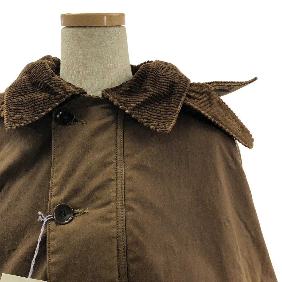 45r / 포티파이브얼 | 오일드 코튼 908 케이프 코트 | 0 |