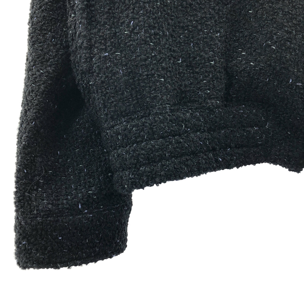 JieDa / 지에다 | 2024AW | TWEED ZIP SHIRT 트위드 지퍼 셔츠 재킷 | 1 |