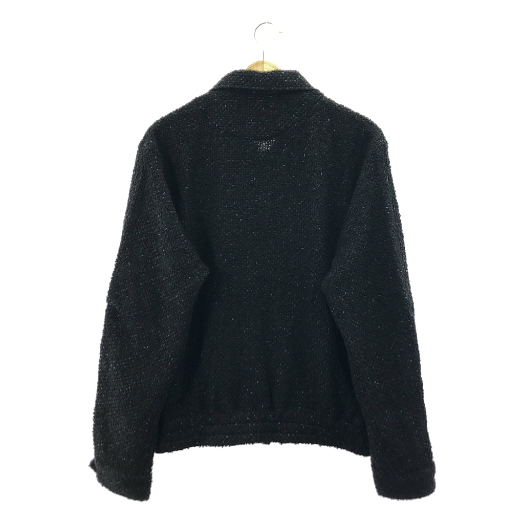 JieDa / 지에다 | 2024AW | TWEED ZIP SHIRT 트위드 지퍼 셔츠 재킷 | 1 |