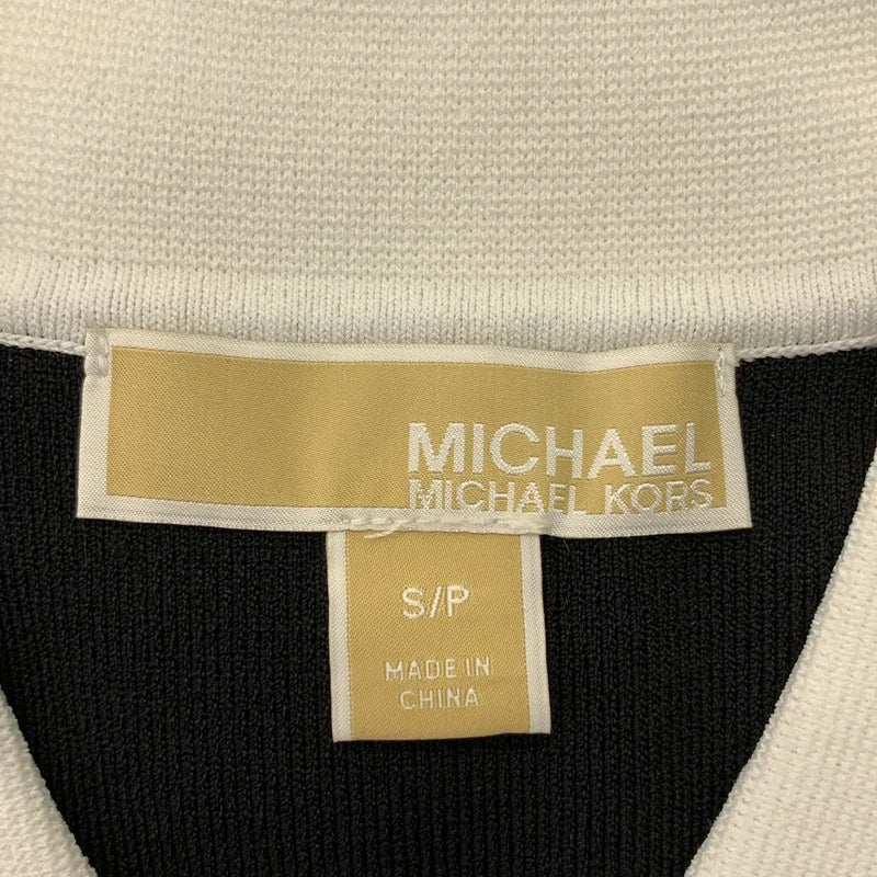 MICHAEL KORS / 마이클코어스 | 스트레치 니트 폴로 원피스 | S | 여성