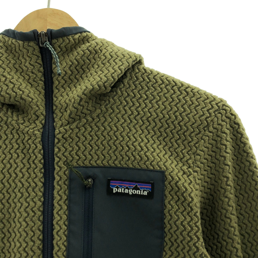 Patagonia / パタゴニア | R1エア フルジップ フーディ | S | カーキ | レディース