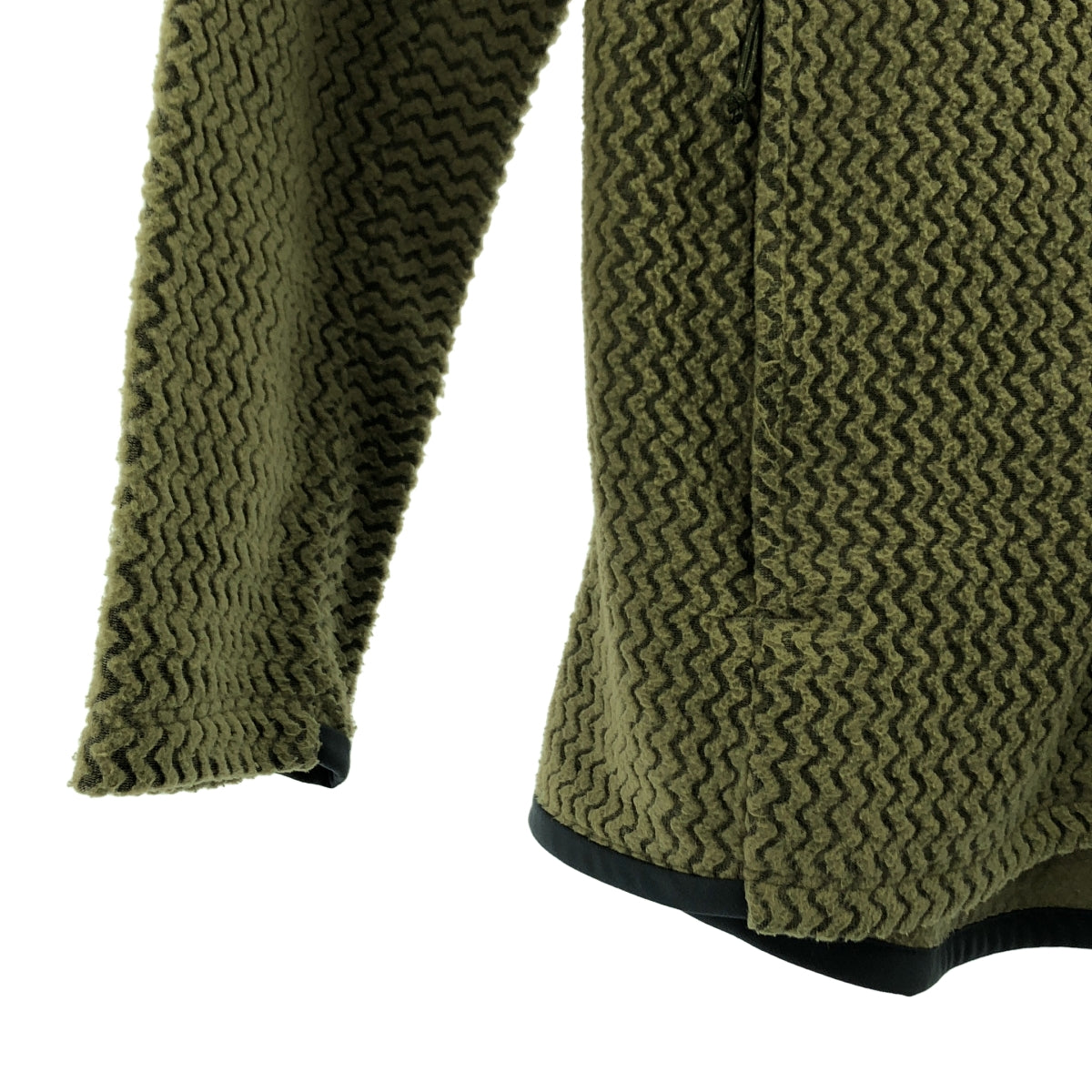 Patagonia / パタゴニア | R1エア フルジップ フーディ | S | カーキ | レディース