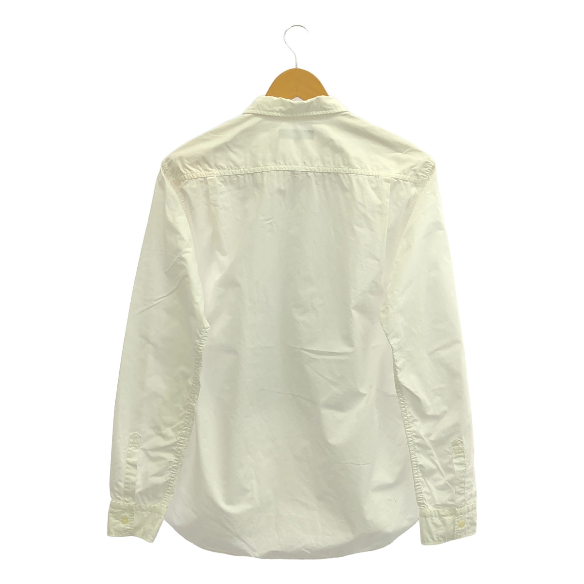 COMME des GARCONS HOMME | 2008AW |條紋拼接棉質襯衫 | M |白色/藍色|男士