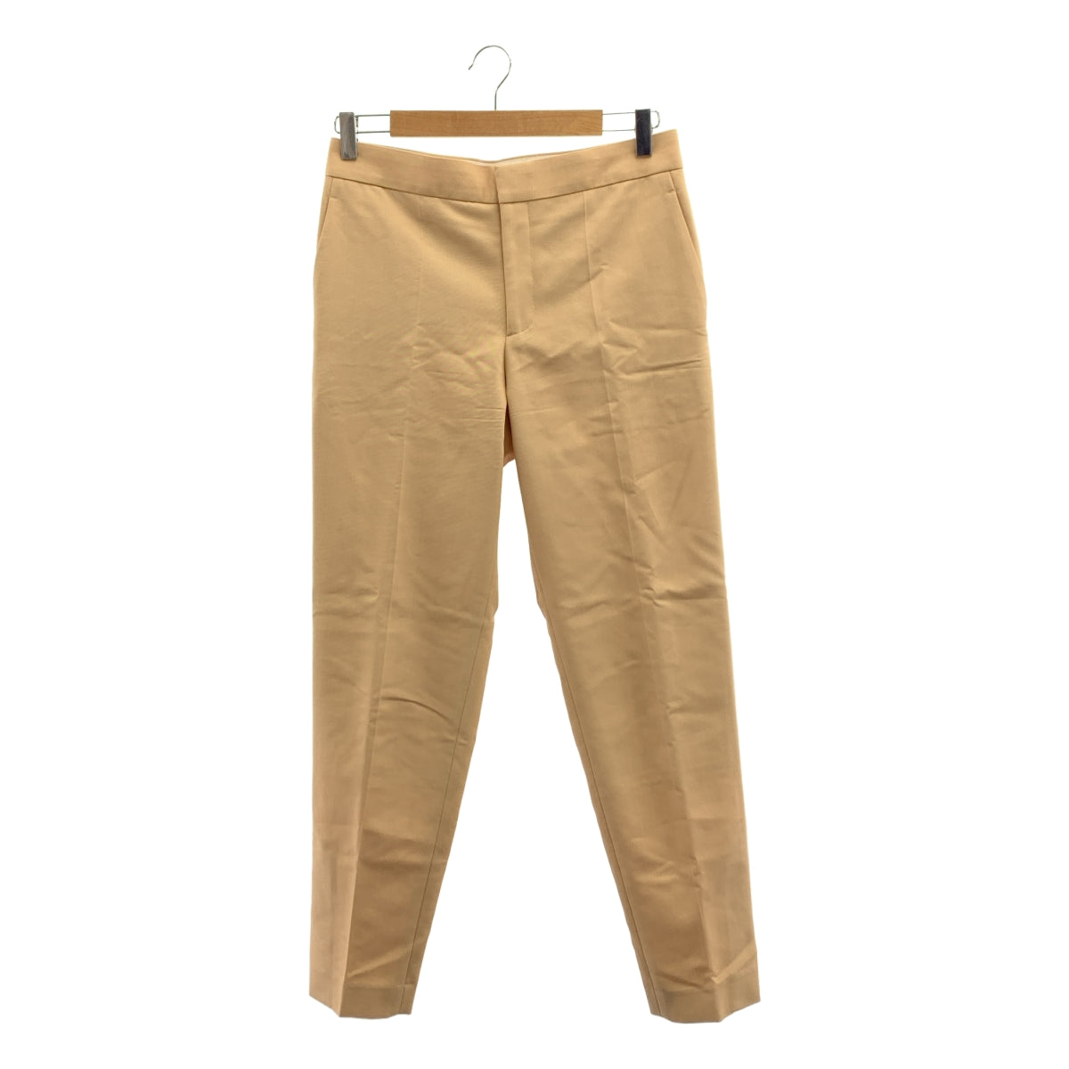 ebure / 에불 | 울 혼합 센터 프레스 사이드 슬릿 슬랙스 팬츠 | 38 | 여성