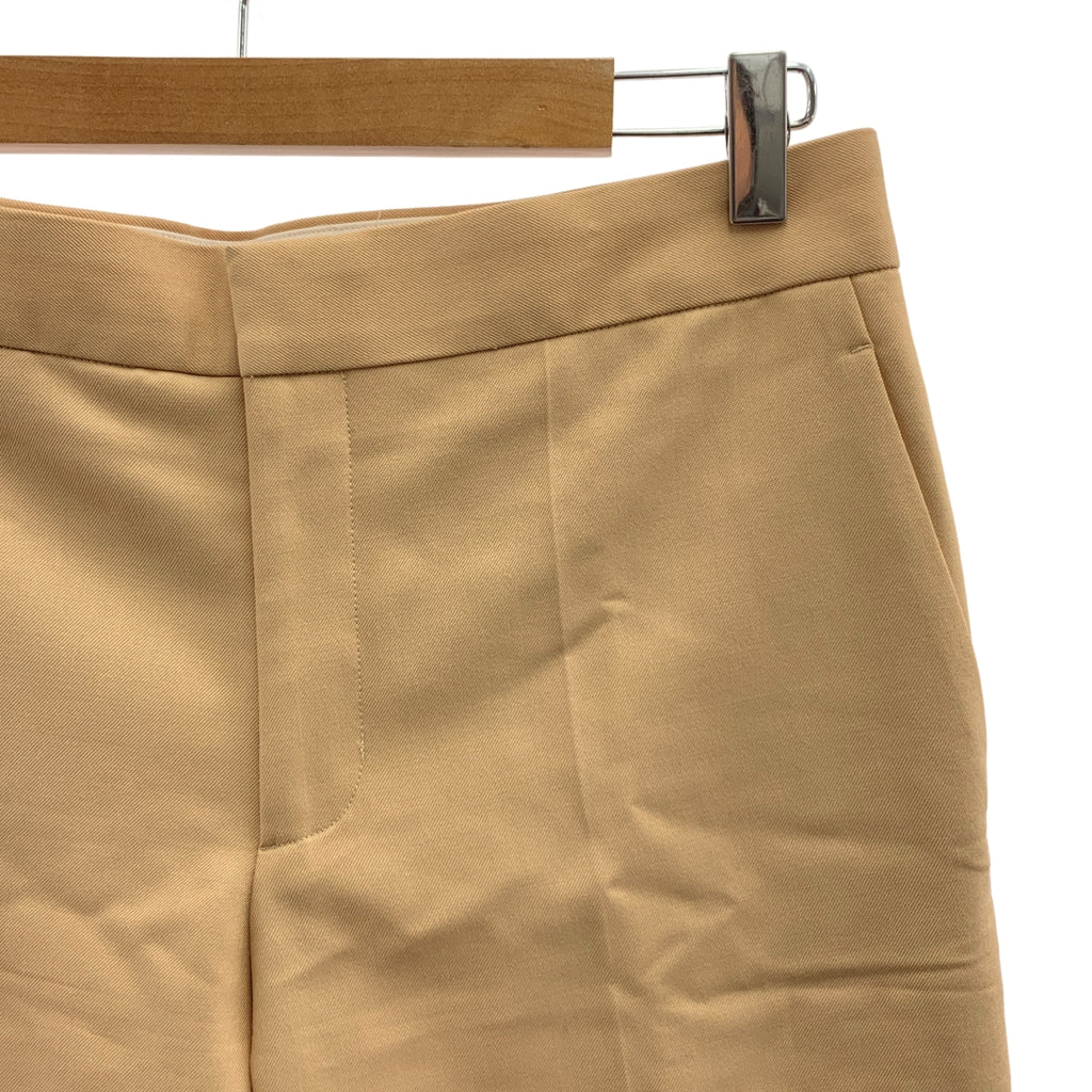 ebure / 에불 | 울 혼합 센터 프레스 사이드 슬릿 슬랙스 팬츠 | 38 | 여성