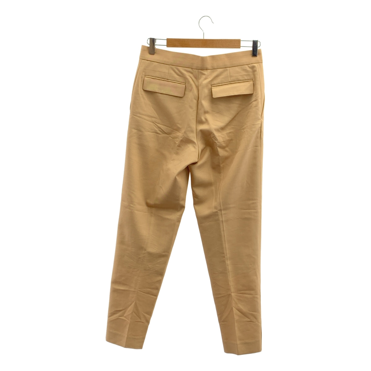 ebure / 에불 | 울 혼합 센터 프레스 사이드 슬릿 슬랙스 팬츠 | 38 | 여성