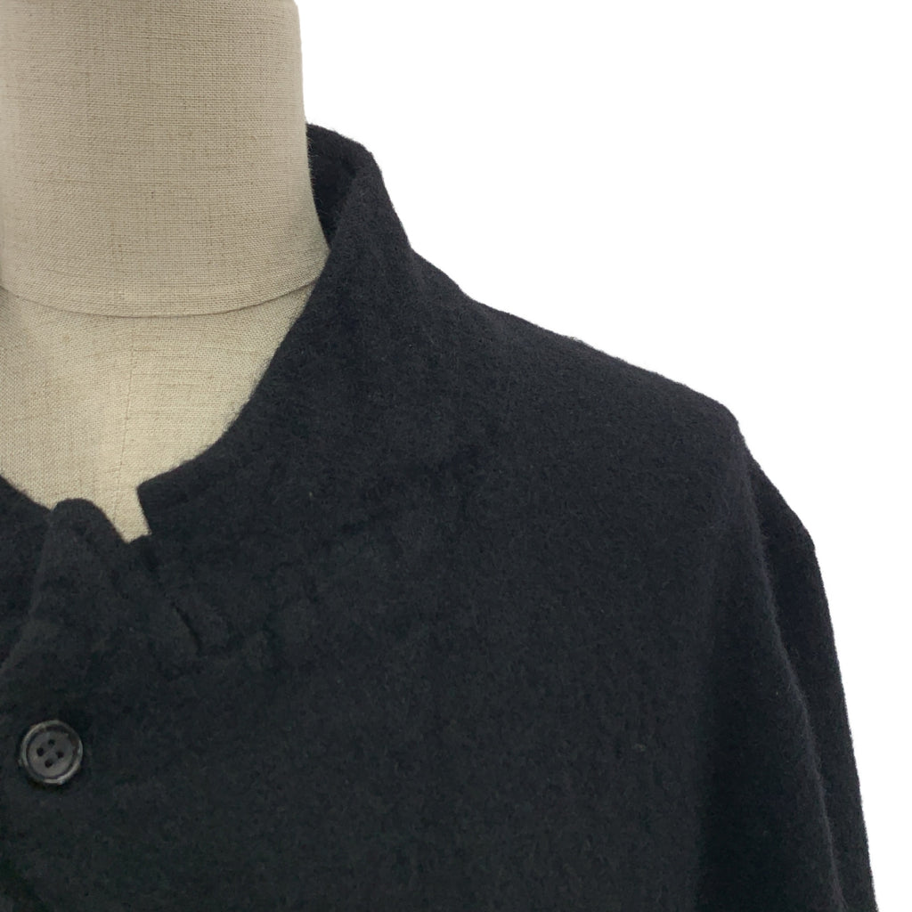 COMME des GARÇONS 襯衫 | 羊毛縮水單排扣大衣 | L 碼 | 男士