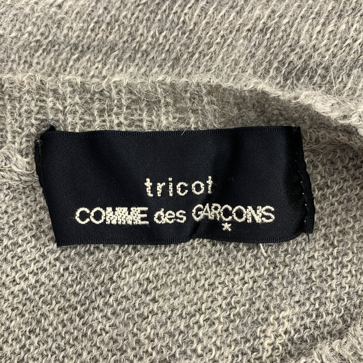 tricot COMME des GARCONS / 트리코콤 데 갤슨 | 1996 | 울 풀오버 니트 스웨터 | M | 여성