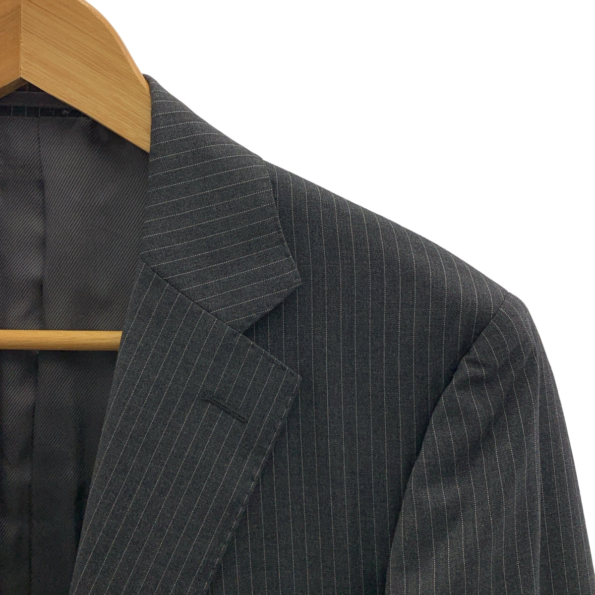 BARNEYS NEWYORK / 버니즈 뉴욕 | 셋업 / 스트라이프 재킷 슬랙스 | 44 | 남성