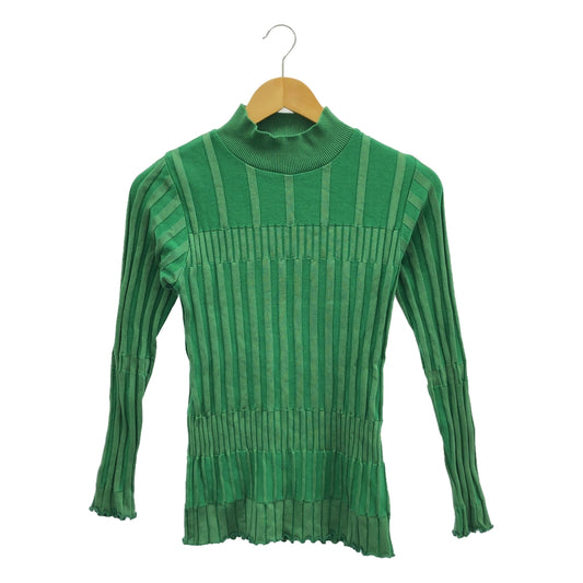 UNITED TOKYO | Lock Rib Pullover Knit | Green | Women's