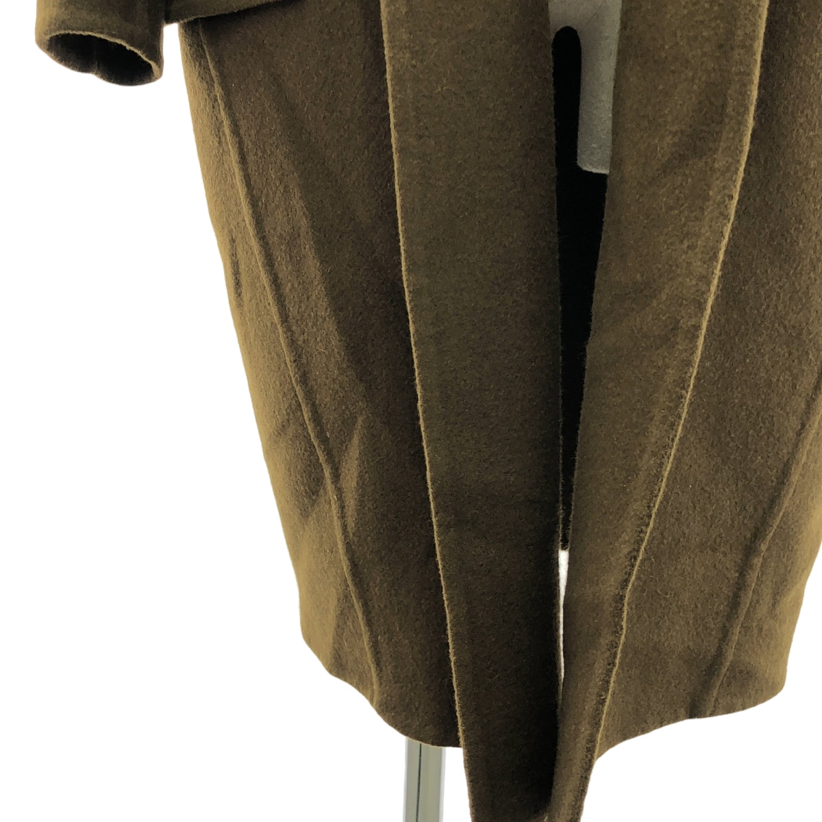 CELINE / セリーヌ | フィービー期 cashmere 100％ / カシミヤ エッグクロンビーコート | 34 | ブラウン | レディース