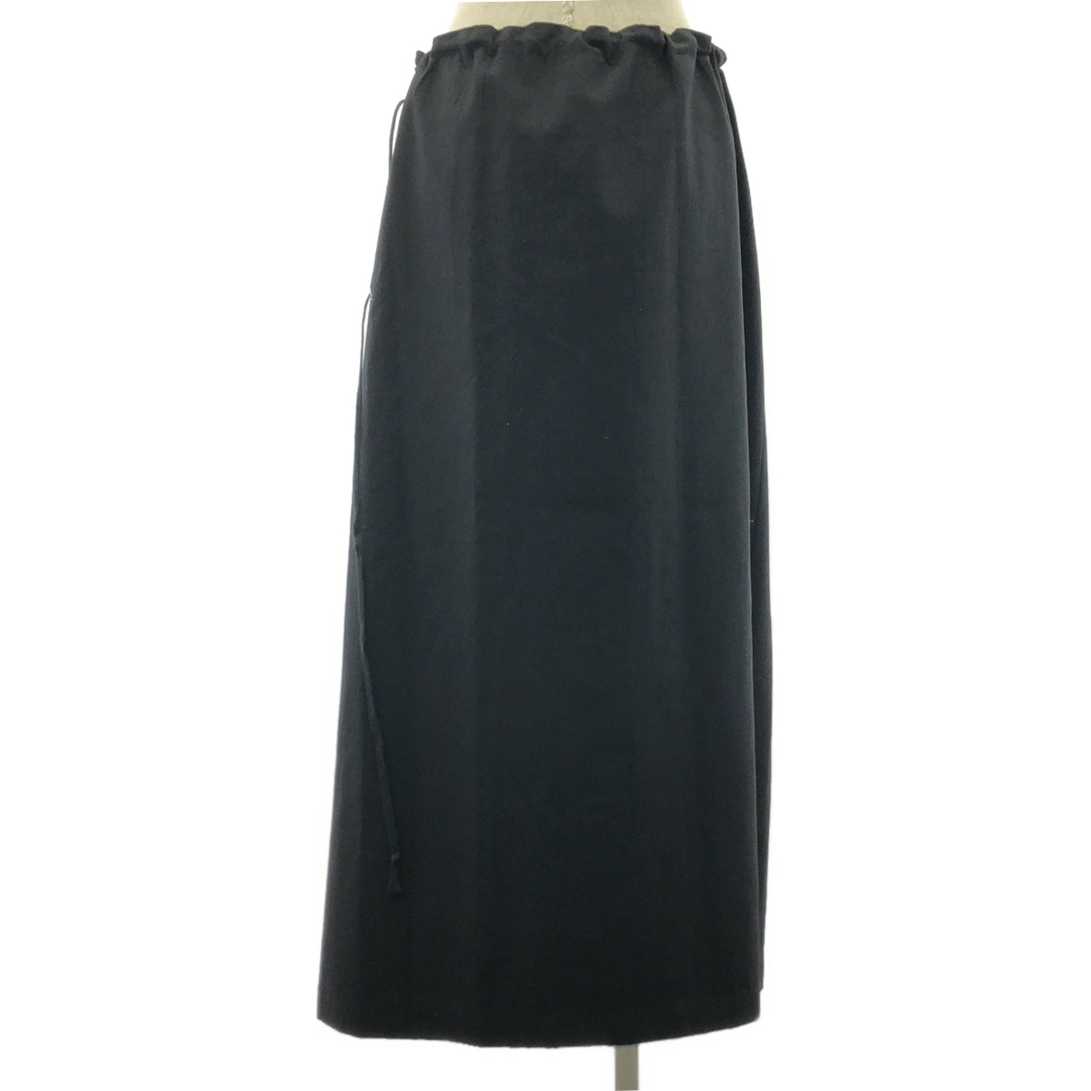 COMME des GARCONS | Waist cord gathered long skirt |