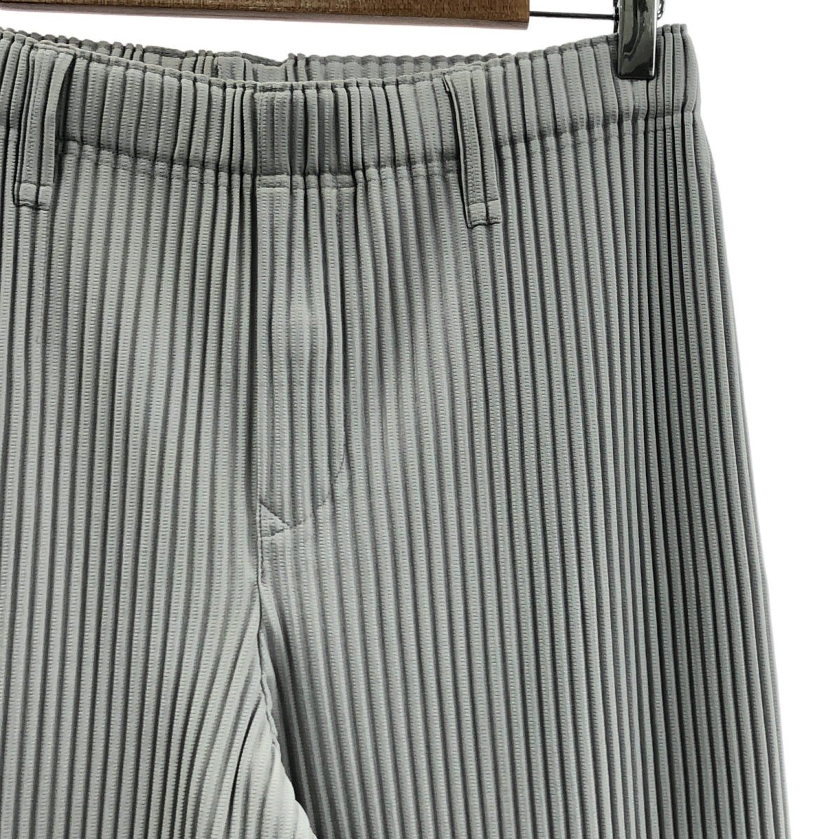 HOMME PLISSE ISSEY MIYAKE / 옴프리세이세이미야케 | BASICS / 주름 허리 고무 이지 팬츠 | 3 |