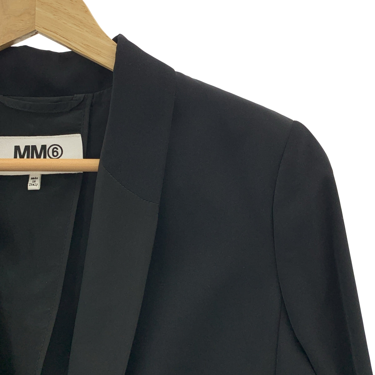 MM6 Maison Martin Margiela / 엠엠 식스 메종 마르탄 마르젤라 | 라펠 전환 숄 컬러 1B 테일러드 재킷 | 40 |