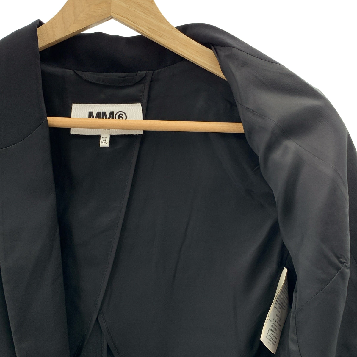 MM6 Maison Martin Margiela / 엠엠 식스 메종 마르탄 마르젤라 | 라펠 전환 숄 컬러 1B 테일러드 재킷 | 40 |