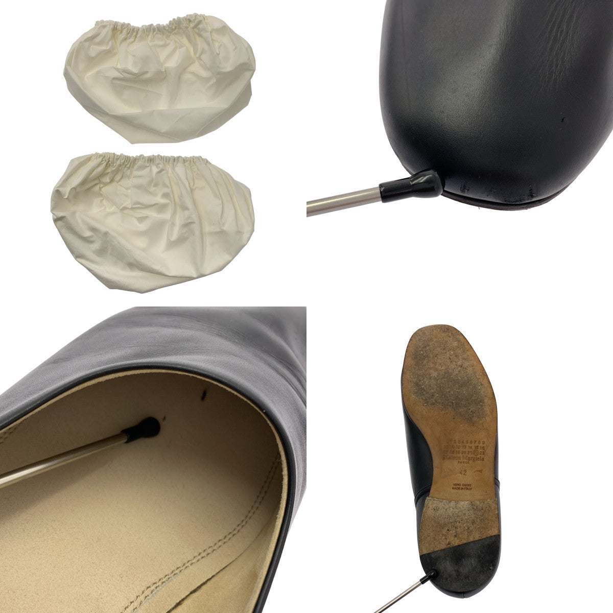 Maison Margiela / 메종 마르젤라 | 2025SS | GRECIAN SLIPPERS 가죽 슬립온 신발 | 42 |