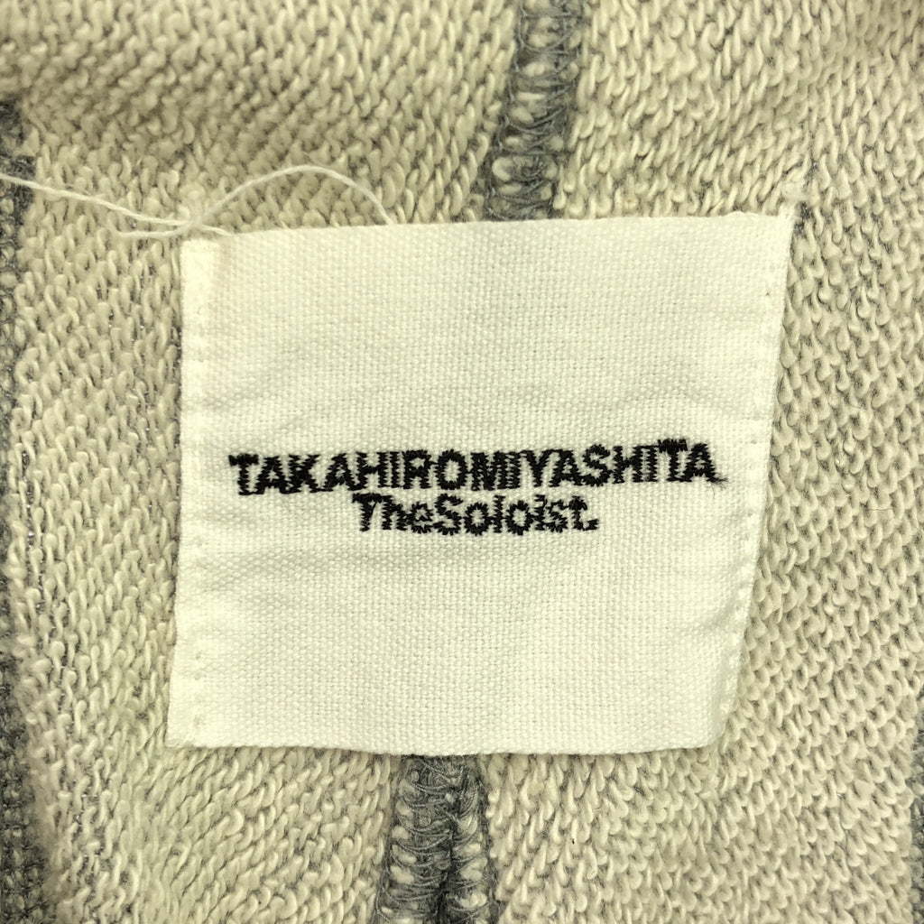 TAKAHIROMIYASHITA The Soloist / タカヒロミヤシタザソロイスト | インサイドアウト カットオフ ドローストリング スウェットパンツ | 46 | メンズ