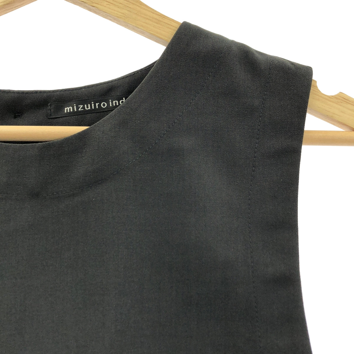 mizuiroind / ミズイロインド | クルーネック ショート ベスト |