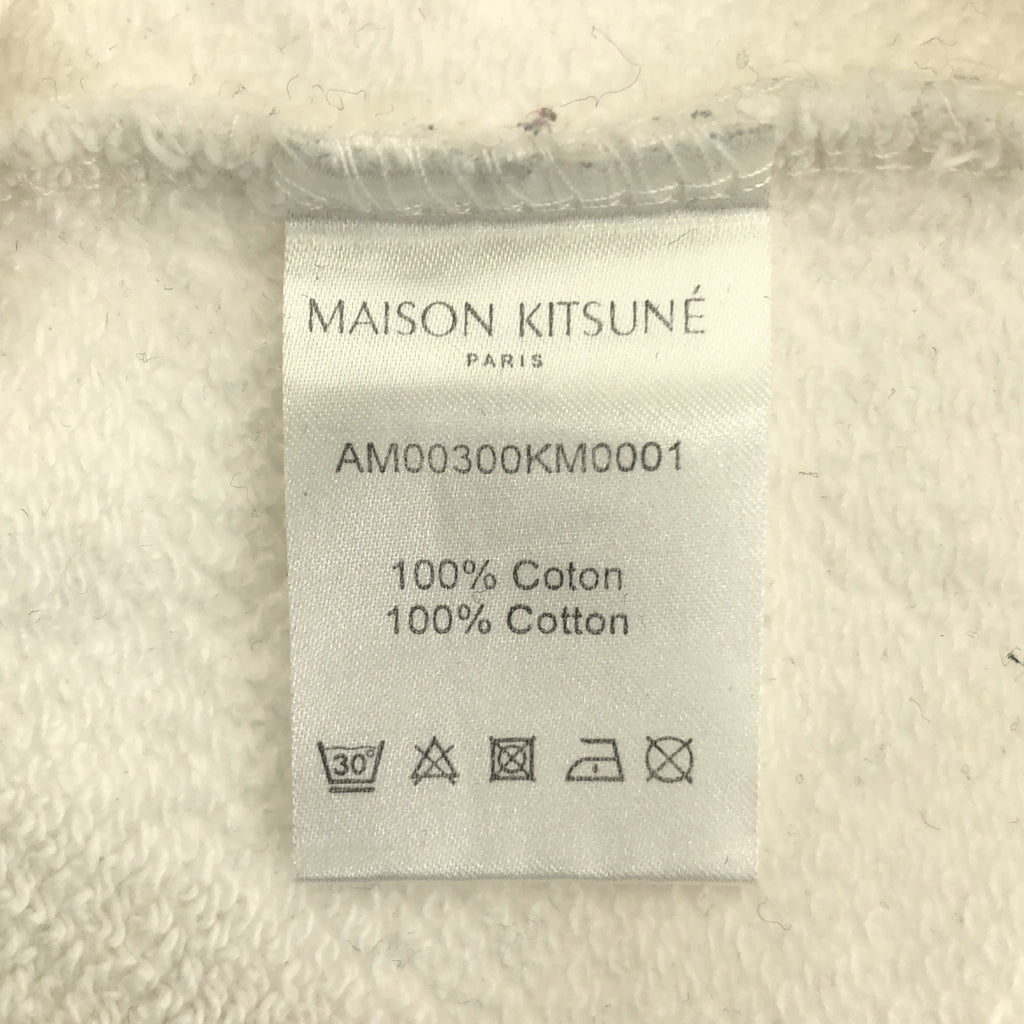 MAISON KITSUNE / 메종 여우 | 로고 프린트 크루넥 스웨트 | L |