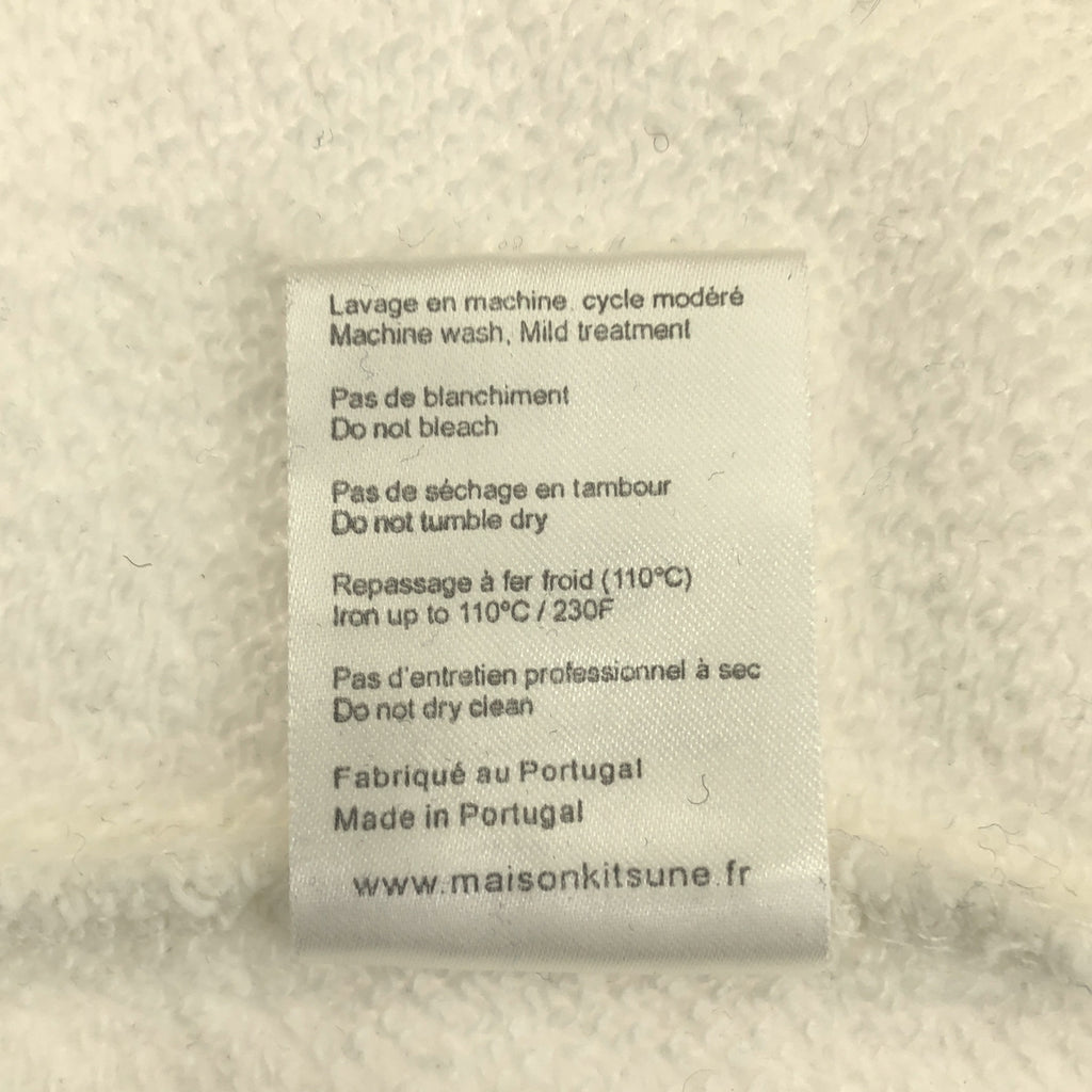 MAISON KITSUNE / 메종 여우 | 로고 프린트 크루넥 스웨트 | L |