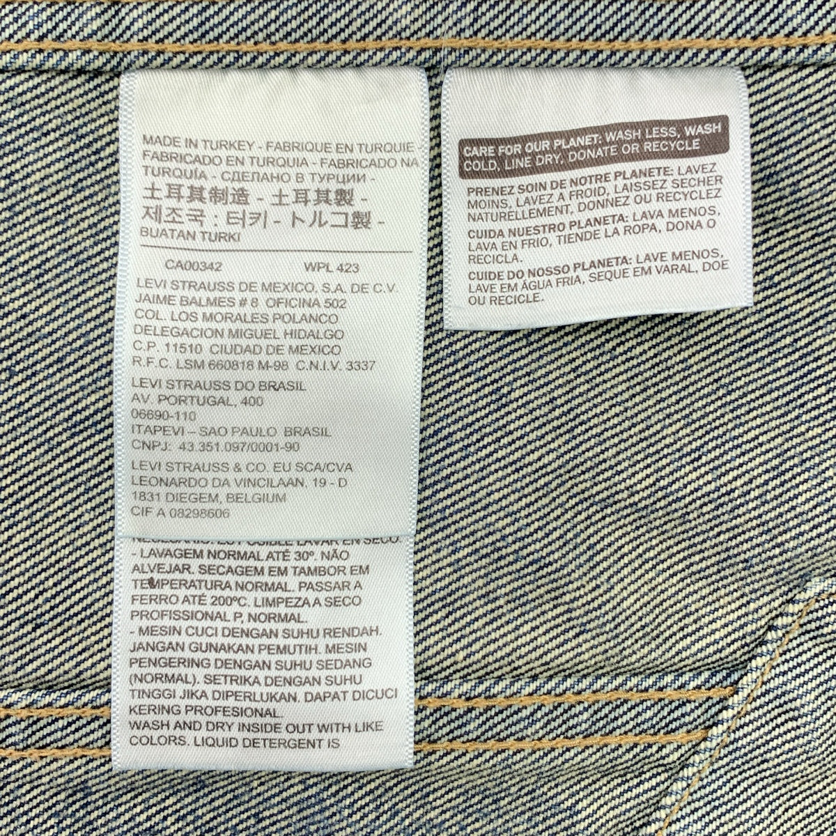 LEVI'S MADE & CRAFTED / リーバイスメイド&クラフテッド | コットン デニム ジャケット | XS | インディゴ | メンズ