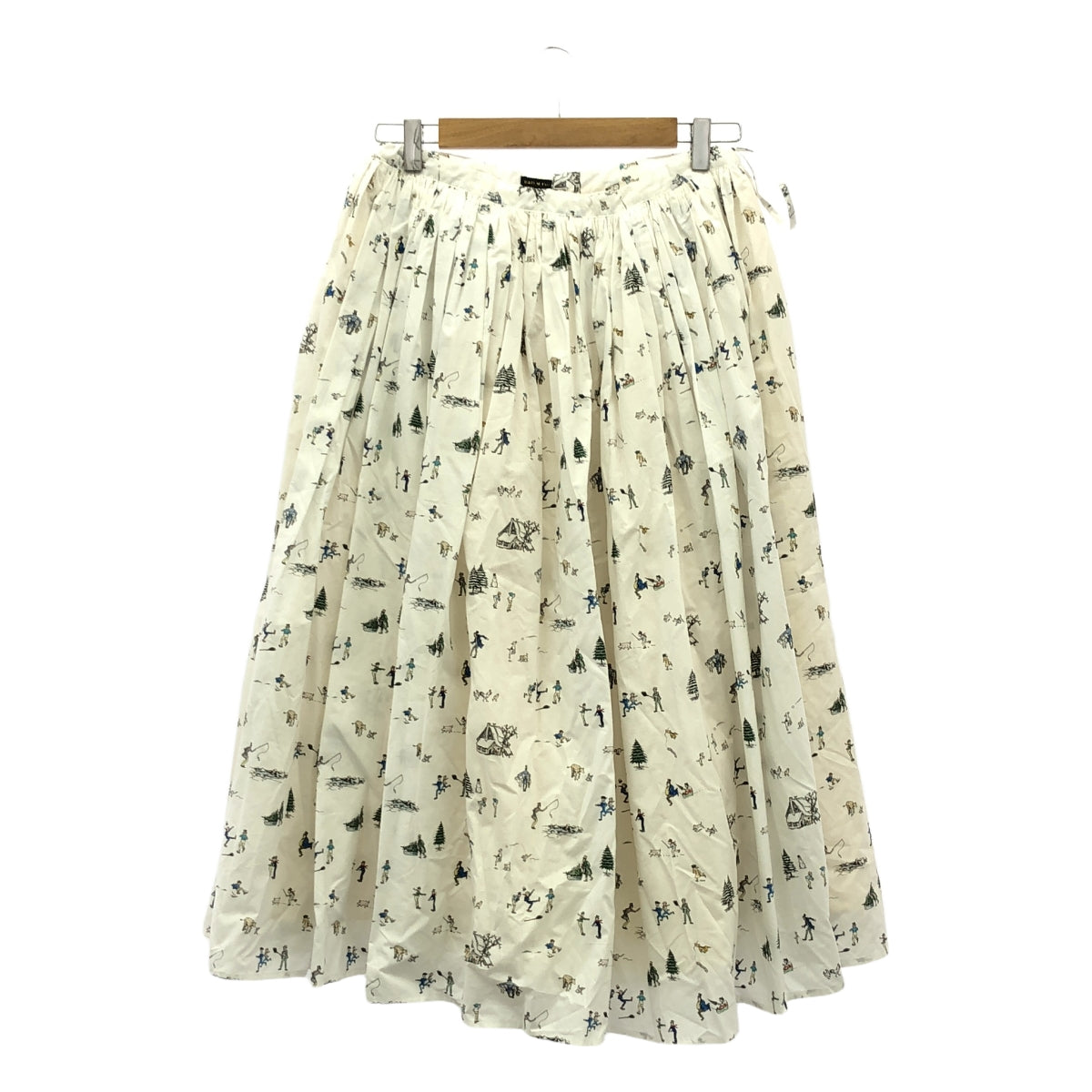 R&amp;D.M.Co / 老裁縫師 |週末山丘聚集裙 |白色/多色|女性的