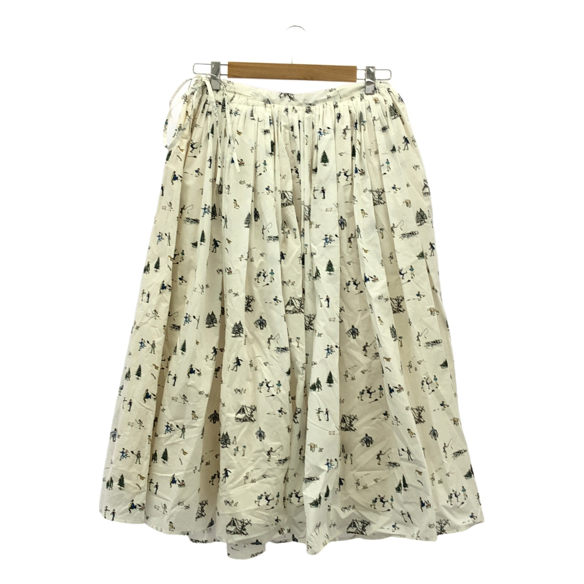 R&amp;D.M.Co / 老裁縫師 |週末山丘聚集裙 |白色/多色|女性的