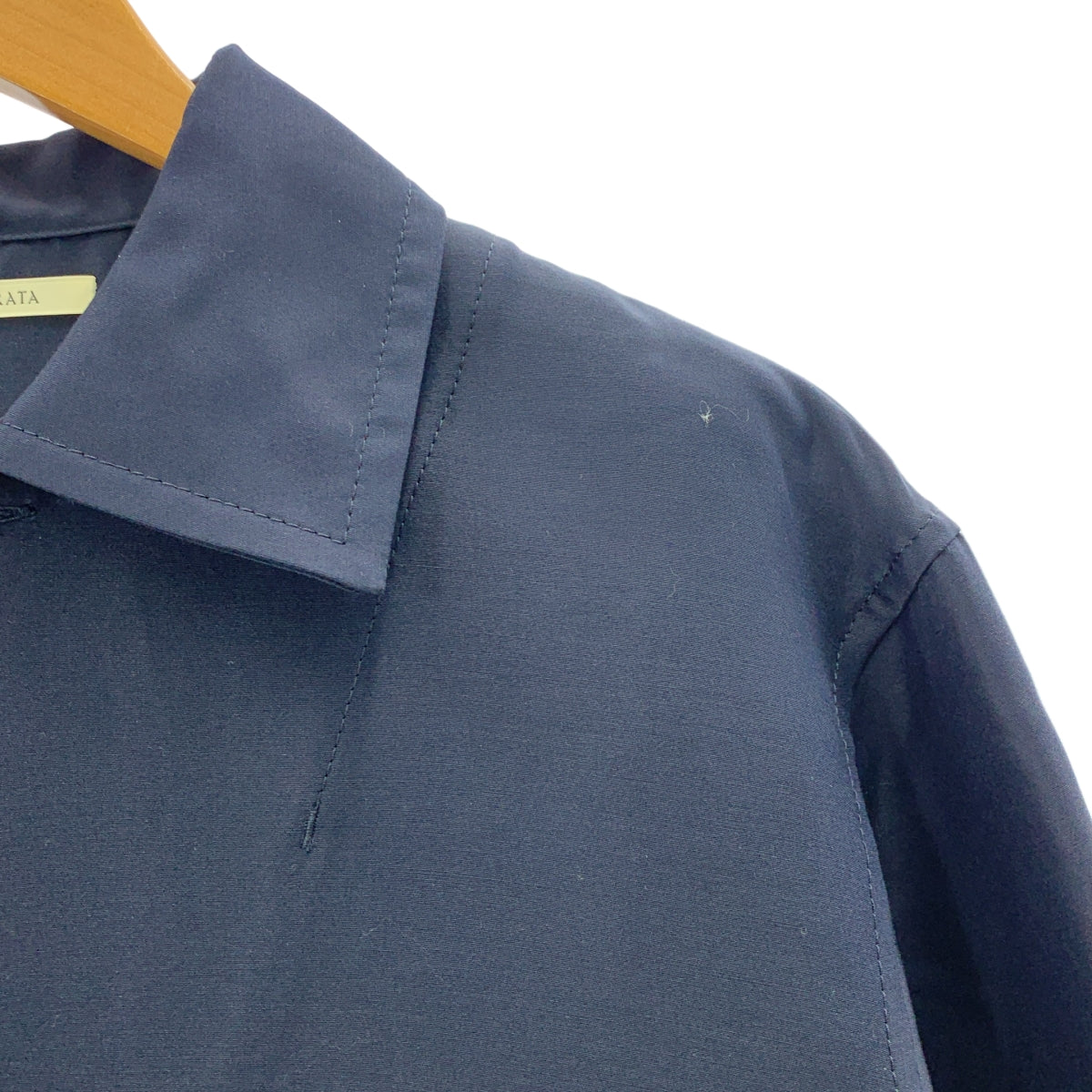 HARUNOBUMURATA / ハルノブムラタ | 2024SS | JASPER コットン シルク カバーオール シャツジャケット | 36 | レディース