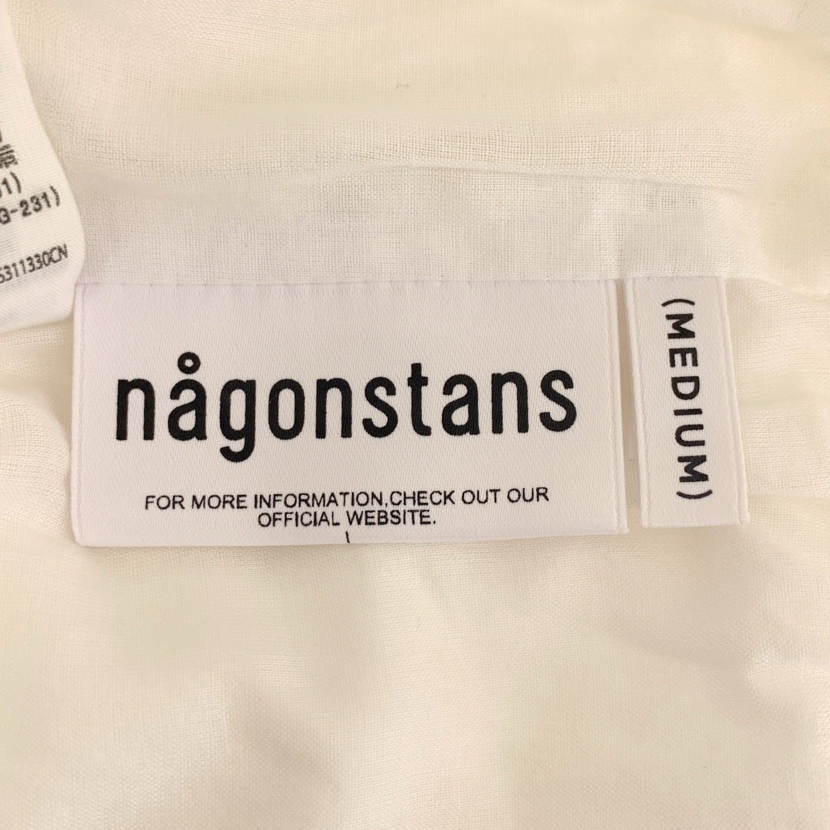 【美品】  nagonstans / ナゴンスタンス | 2024SS | BALLOON SKIRT バルーンスカート | M | ホワイト | レディース