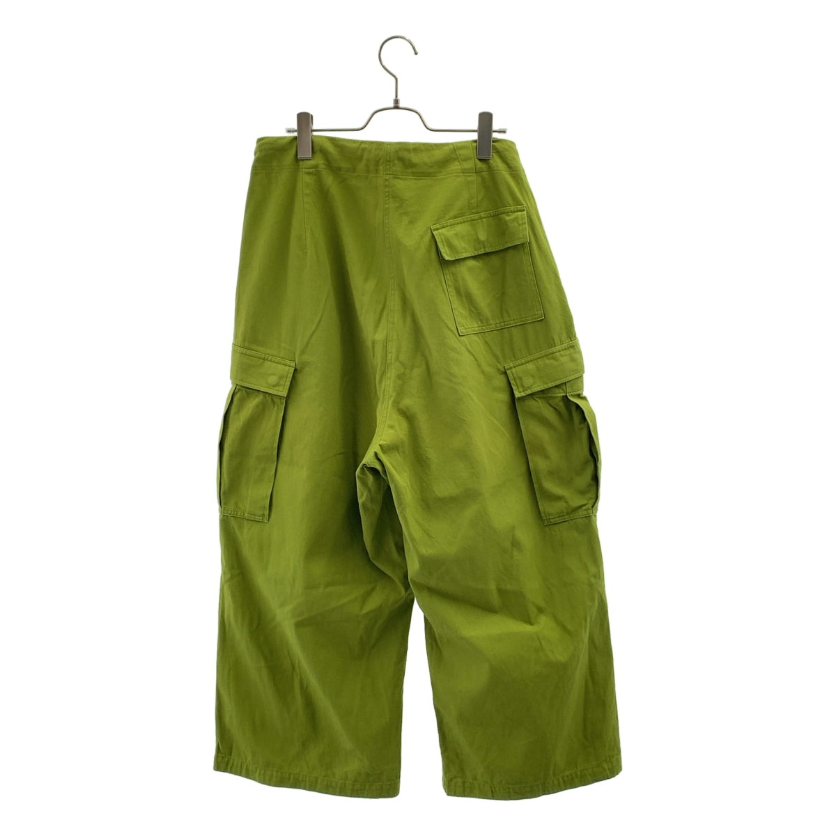 cale / 칼 | Cotton Gabardine Wide Cargo Pants / 드로스트링 와이드 카고 팬츠 | 3 | 남성