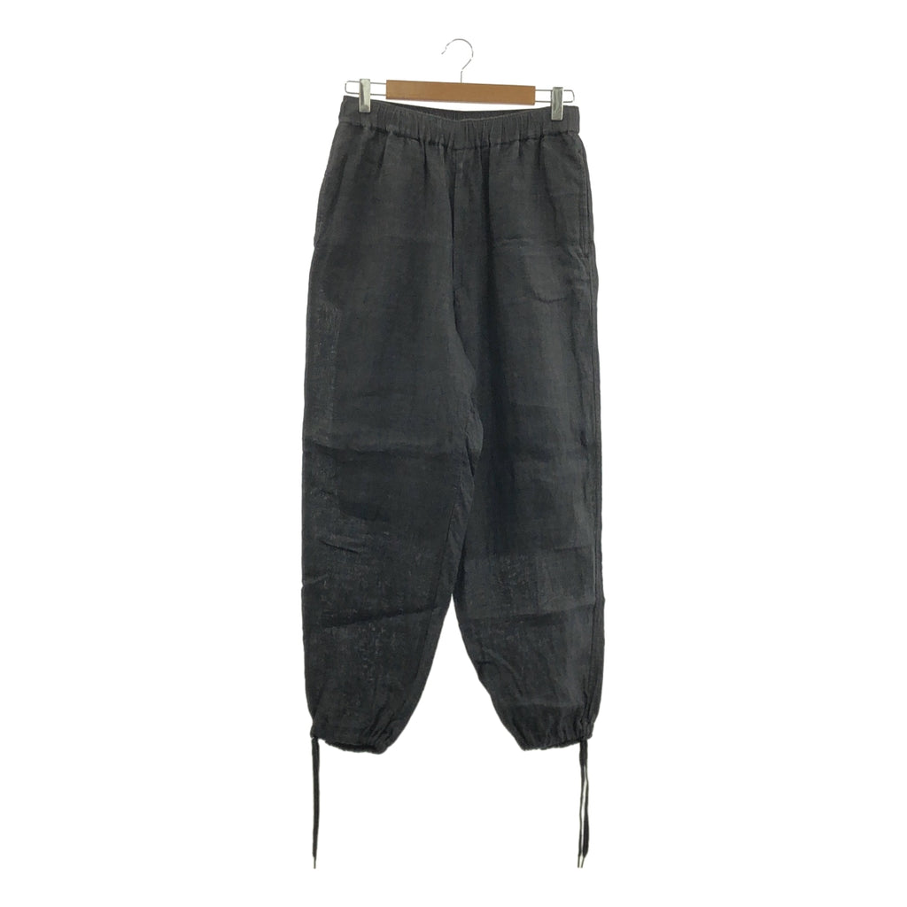 YLEVE / 일레브 | Linen Poplin TR 린넨 포플린 팬츠 | 1 | 여성