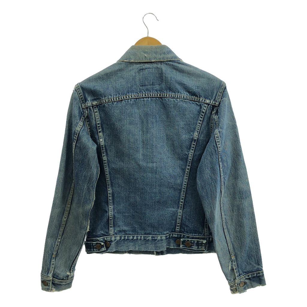 Levi's / 리바이스 | 60s 빈티지 557XX 3rd 데님 트래커 재킷 BIG-E 각인 17 균등 V | 인디고 | 남성