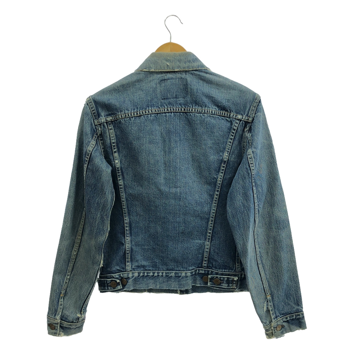 Levi's | 60 年代復古 557XX 3rd 牛仔卡車司機夾克 BIG-E 鎘刻 17 Even V |靛藍 |男士