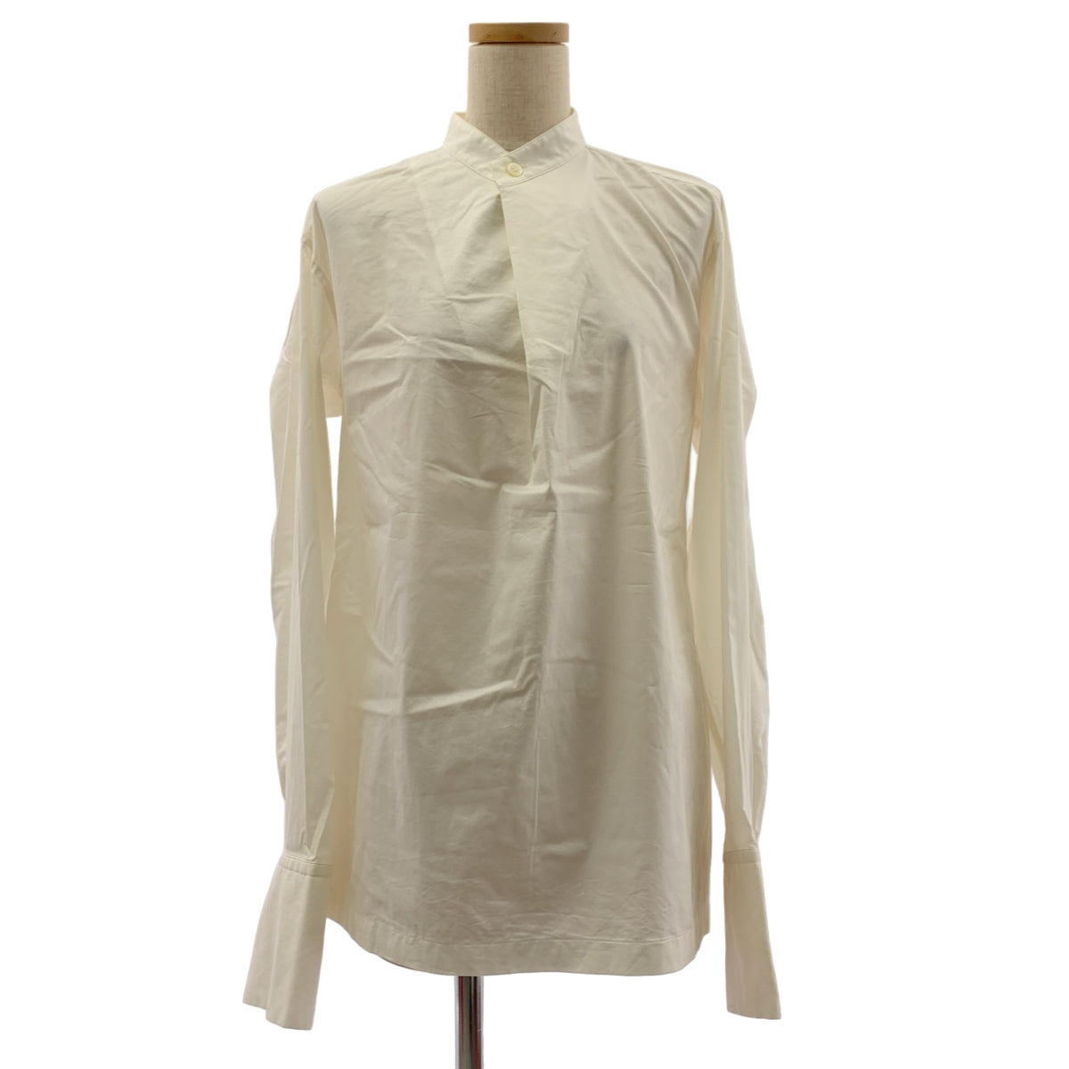 ISSEY MIYAKE / イッセイミヤケ | MINUTIAE SHIRT バックスリット シャツ プルオーバー | 2 | ホワイト | レディース