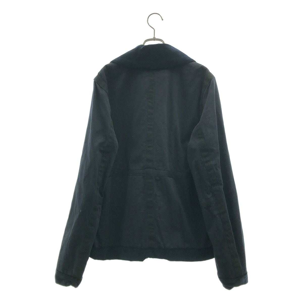 sacai / サカイ | 絲絨拼接撞色外套 | 2 | 海軍藍 | 男款